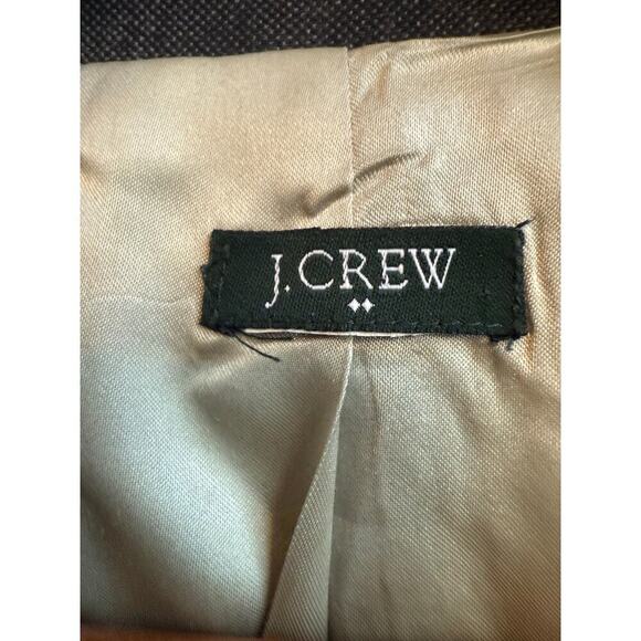 J.Crew Wool Blazer Charcoal Gray Gold Buttons excellent condition Size S - Picture 5 of 11